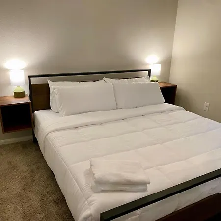 Spring Modern 2B2B King Fully Equipped Long Term Apartment
